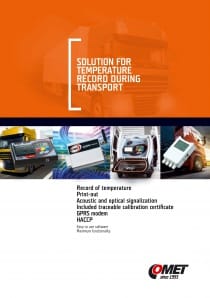 Temperature recorder with printer, 2x binary input