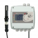 Compressed-air thermometer hygrometer with Ethernet interface and relays, cable 2 meters