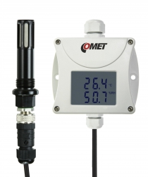 Compressed air RH+T+Tdp sensor with 4-20mA output, cable 4 meters