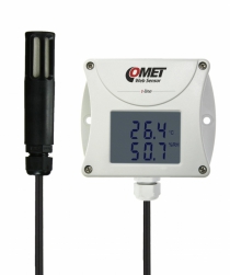 Web sensor - remote thermometer hygrometer with Ethernet interface, cable 4 meters