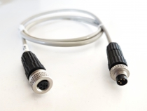 Extension cable for DIGIS and DIGIL probes, ELKA connector, cable 1 meter