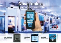 Thermo-hygrometer for compressed air measurement