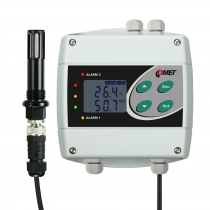 Compressed air temperature and humidity regulator with 230Vac/8A relays