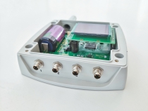 IoT Wireless Temperature Sensor for 4 external Pt1000 probes with ELKA connector, powered by Sigfox