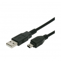Mini USB cable, 2 meters