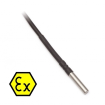 Temperature probe Pt1000TG8Ex/E, ELKA connector, for ATEX zone II, cable 15 meters