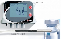 IoT Wireless Temperature Datalogger for 2 external probes, with built-in 4G modem and Flat Rate SIM Card