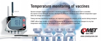 IoT Wireless Temperature Datalogger for 2 external probes, with built-in 4G modem and Flat Rate SIM Card