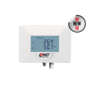 Sensor for Up to Two Digital Temperature and Humidity or CO2 Probes, Ethernet Output and PoE