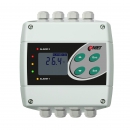Temperature transmitter with RS232 output
