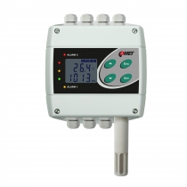 Temperature, humidity, pressure regulator with two relay and RS485 outputs