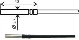 N1ATG8/C, temperature probe with Ni1000 sensor, cable 1 m