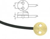 N1ATG7/C, temperature probe with Ni1000 sensor, cable 2 m