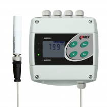 CO2 concentration transmitter with RS232 and two relay outputs