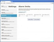 WebSensor with PoE - remote thermometer with Ethernet interface
