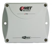 Web Sensor with PoE - four channels  remote thermometer hygrometer