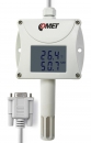 Temperature and humidity probe with RS232 output, internal sensors