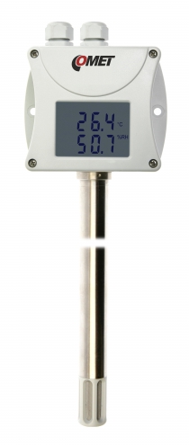 Temperature and humidity bar type transmitter with RS485 output