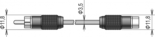 Extension cable for DSRH/C probe - 5 meters