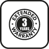 Warranty 3 years