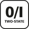 Two-state inputs